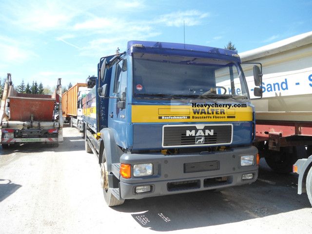 2001 MAN  18.284 Truck over 7.5t Stake body photo