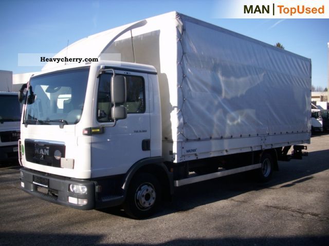 2010 MAN  TGL 8.180 BL, with air suspension, towbar Van or truck up to 7.5t Stake body photo