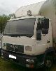 2002 MAN  LE180C Van or truck up to 7.5t Stake body and tarpaulin photo 9