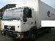 2000 MAN  8163 Case with LBW 1 hand Van or truck up to 7.5t Box photo 1