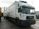 1998 MAN  19.343L Trucks and refrigerated box trailer SCHMITZ Truck over 7.5t Refrigerator body photo 1