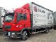2008 MAN  TGM 15 280 Euro 4 4x2 Flatbed / tarpaulin Truck over 7.5t Stake body and tarpaulin photo 1
