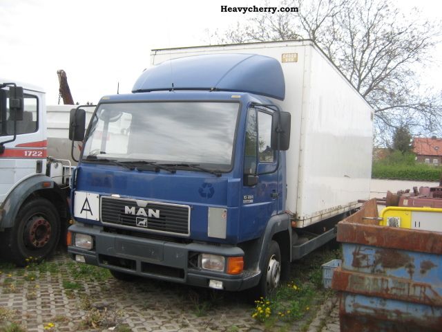 1998 MAN  10 224 with Case + LBW + 1.5 T-ball coupling Truck over 7.5t Box photo