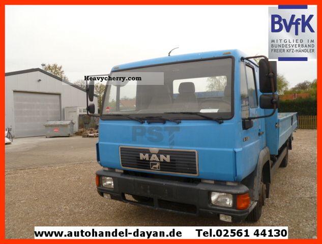 1995 MAN  L 2000 8.163 Van or truck up to 7.5t Stake body photo