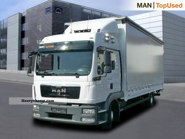 2011 MAN  TGL 12.250 4X2 BL (Euro5 air air suspension) Truck over 7.5t Stake body and tarpaulin photo