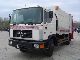 MAN  M90 18 232 garbage trucks with construction Geesink, Zoeller 1994 Refuse truck photo