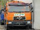 1998 MAN  12 163 returning on both sides Truck over 7.5t Sweeping machine photo 2