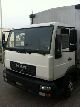 2003 MAN  LE 8.180 EURO 3/40 ONLY TKM! / 1.HAND / TOP! Van or truck up to 7.5t Stake body and tarpaulin photo 4