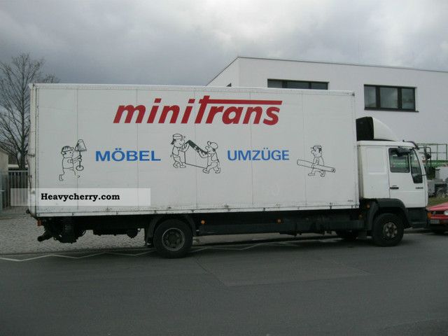 1999 MAN  L2000 10.224 Van or truck up to 7.5t Box photo