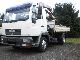 2002 MAN  LE180C tipper / crane Van or truck up to 7.5t Three-sided Tipper photo 2