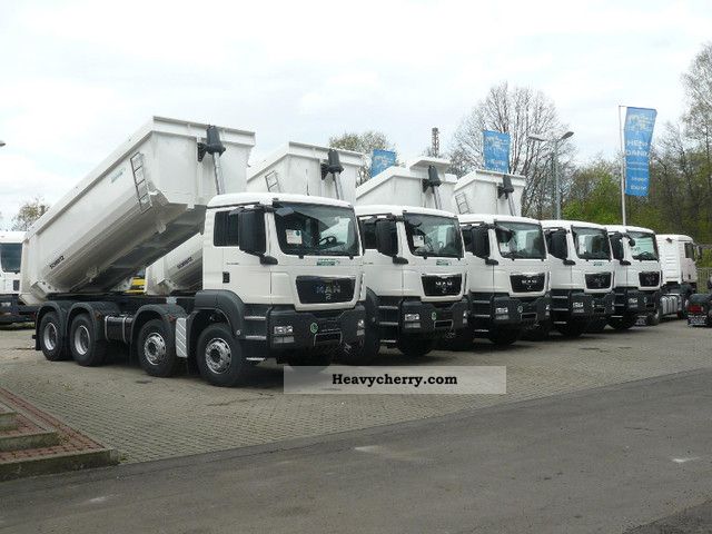 2011 MAN  TGS 41400 41.400 / 8X4 EURO 5 SCHMITZ 18m ³ 5x Truck over 7.5t Tipper photo