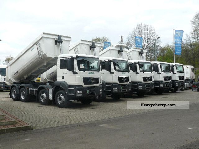 2011 MAN  TGS 41400 41.400 / 8X4 EURO 5 SCHMITZ 18m ³ 5x Truck over 7.5t Mining truck photo