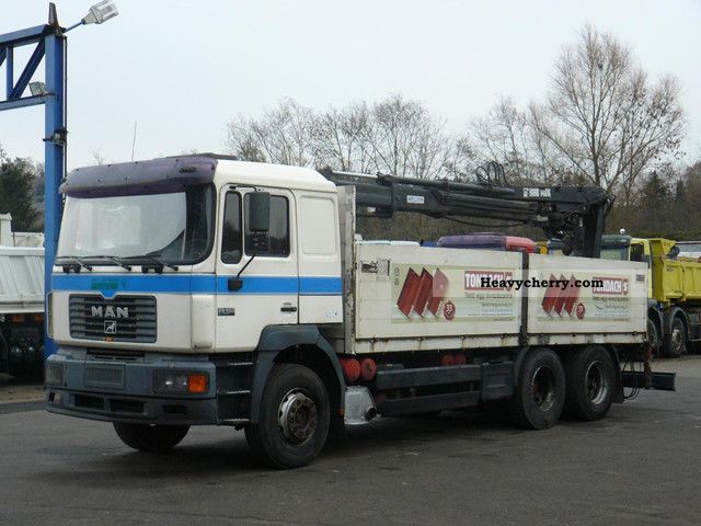 1998 MAN  26 403 / 6X4 HIAB 140 K Truck over 7.5t Truck-mounted crane photo
