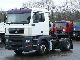 MAN  TGA 18 410 4x2 / retarder / hydraulic 2001 Standard tractor/trailer unit photo