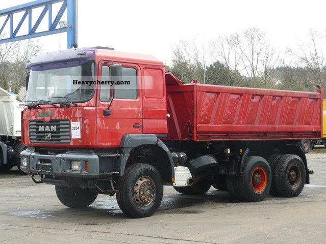1999 MAN  27 364 FAK / 6X6 MEILER JET Truck over 7.5t Three-sided Tipper photo