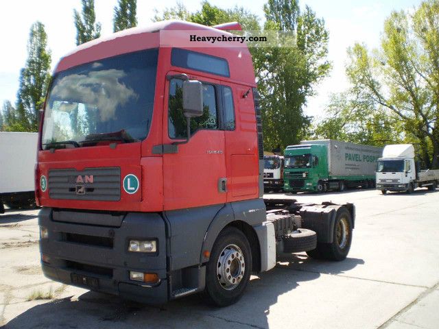 2003 MAN  TGA 18.413 Semi-trailer truck Standard tractor/trailer unit photo