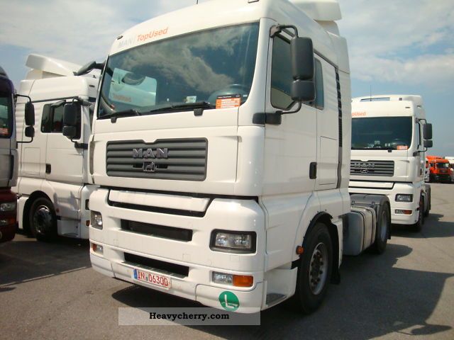 2007 MAN  18.440 XLX, intarder, € 5, net 28 100 EUR Semi-trailer truck Standard tractor/trailer unit photo