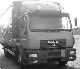 2001 MAN  LE 220 B liftgate Truck over 7.5t Stake body and tarpaulin photo 3