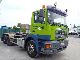 2000 MAN  33 414 6X4 CONTAINER SYSTEM Truck over 7.5t Roll-off tipper photo 1