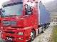 MAN  Trucks and trailers with 18 480!!! 2008 Standard tractor/trailer unit photo
