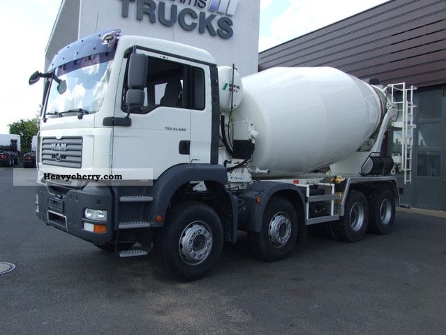 2007 MAN  41.440 8x4 Stetter 10m3 - Demonstration Truck over 7.5t Cement mixer photo