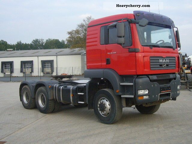 2007 MAN  26 440 6x6, Kipphydr. ! Location note! Semi-trailer truck Heavy load photo