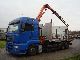 2006 MAN  26.430 TGA 6x2 steering axis BDF-body + crane Euro3 Truck over 7.5t Swap chassis photo 2