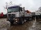 2001 MAN  FE 26 410 6X4 Building PK21000 + € 3 trailer Truck over 7.5t Stake body photo 1