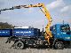 1997 MAN  9163 City with hook and crane Truck over 7.5t Roll-off tipper photo 1