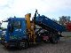 1997 MAN  9163 City with hook and crane Truck over 7.5t Roll-off tipper photo 6