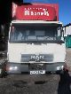 1994 MAN  L2000, 8163 Van or truck up to 7.5t Stake body and tarpaulin photo 4