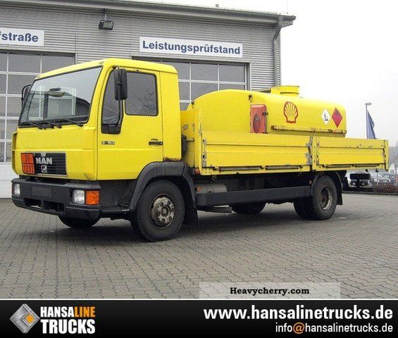 1998 MAN  8.163L 4x2 PLATFORM WITH KROLL A3 DEMOUNTABLE Van or truck up to 7.5t Tank body photo