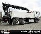 2005 MAN  TGA 26 480 6x2 * 4 TRUCK WITH CLAY HIAB166K Truck over 7.5t Stake body photo 3