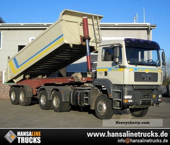 2006 MAN  TGA 26 390 6x6 tractor WITH LANGENDORF KIPPMULDE Truck over 7.5t Tipper photo