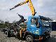 MAN  9163 City with hook and crane 1997 Roll-off tipper photo