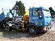 1997 MAN  9163 City with hook and crane Van or truck up to 7.5t Roll-off tipper photo 1