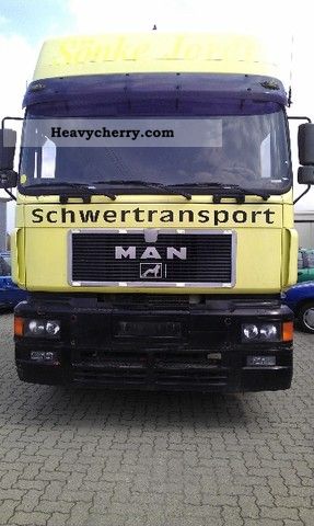 1998 MAN  41 463 DFVLS Semi-trailer truck Heavy load photo