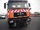 1997 MAN  19 343 4x4 winter service change Spreader Truck over 7.5t Three-sided Tipper photo 9