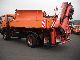 1996 MAN  19 343 4x4 snow removal, removable crane radio Truck over 7.5t Three-sided Tipper photo 2