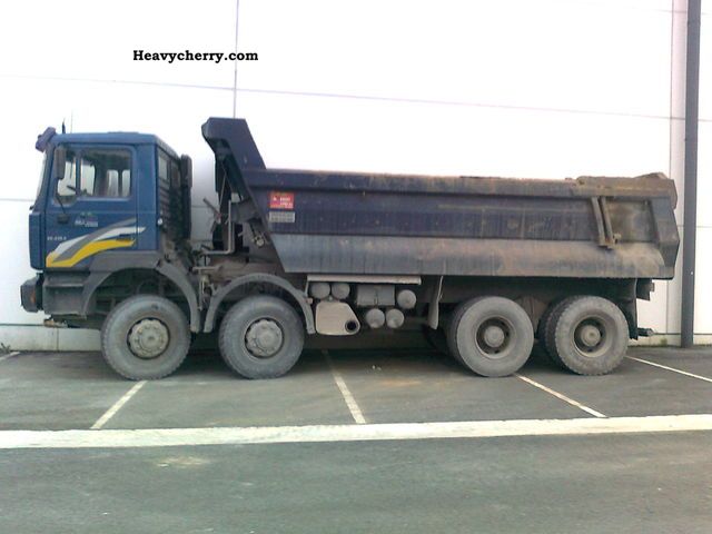 2001 MAN  35 414 F2000 8x8 Truck over 7.5t Dumper truck photo