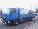 2000 MAN  8163 Extra-long flatbed L: 7.10 m Truck over 7.5t Stake body photo 1