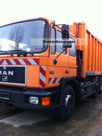 1996 MAN  24 222, top condition, ready for new einsatzbereitTüv Truck over 7.5t Refuse truck photo