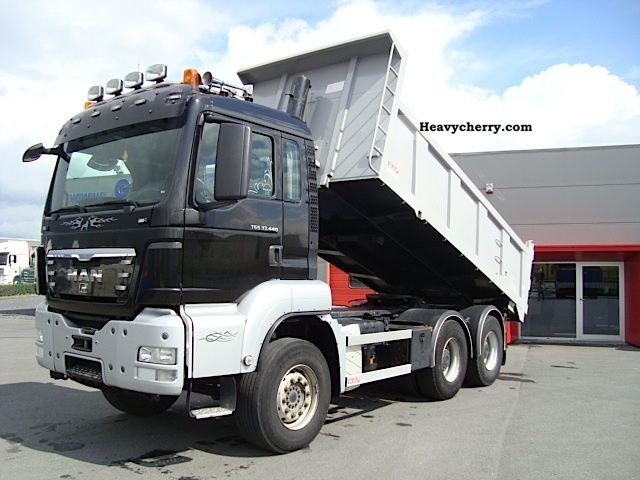 2009 MAN  TGS 33.440 6x4-EXCHANGE SYSTEM (TRUCK SEAT +)-TOP! Truck over 7.5t Tipper photo