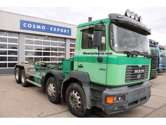 2000 MAN  32 414 8x4 chassis cabine Truck over 7.5t Chassis photo