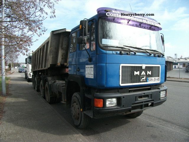 1990 MAN  26 463/27 463 6x6 all-wheel Semi-trailer truck Standard tractor/trailer unit photo