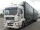 2006 MAN  TGA 18.400 Euro 5 Articulated analogue tachometer Truck over 7.5t Stake body and tarpaulin photo 1