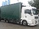 2006 MAN  TGA 18.400 Euro 5 Articulated analogue tachometer Truck over 7.5t Stake body and tarpaulin photo 2