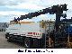 2003 MAN  18.280, 6.2 mtr. Building with a crane Truck over 7.5t Stake body photo 2