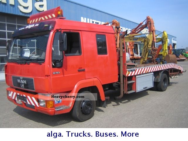1997 MAN  10 163 Van or truck up to 7.5t Car carrier photo