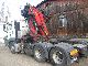 2008 MAN  TGS 26.440 + timber crane E165 Semi-trailer truck Standard tractor/trailer unit photo 2
